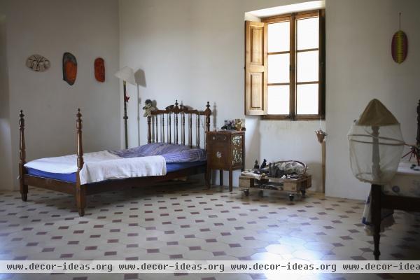 Country Mediterranean Bedroom