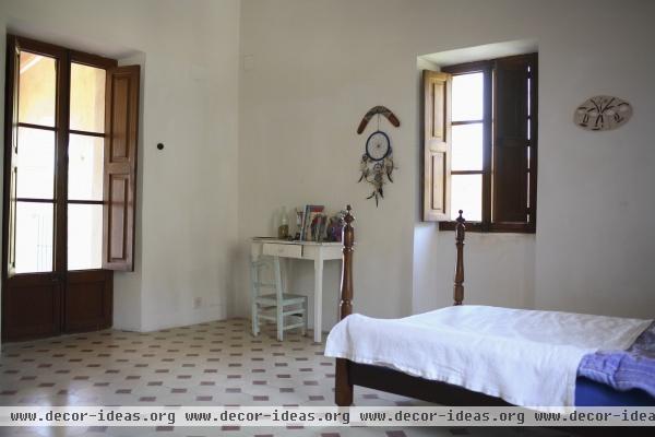 Country Mediterranean Bedroom