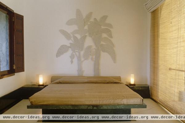 Asian Tropical Bedroom