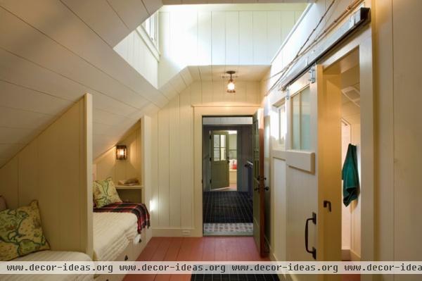 Barn Retreat - traditional - bedroom