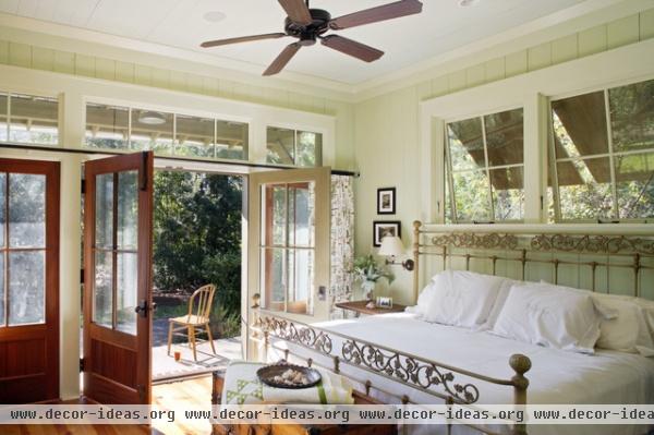 Barn Retreat - traditional - bedroom