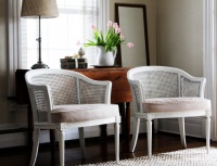 Chair Redo - living room