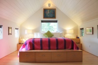 My Houzz: Rockstar vibe meets New England dream home - eclectic - bedroom - burlington