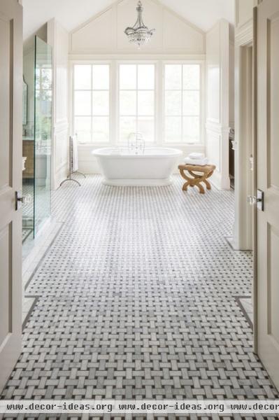 traditional bathroom by Tarkus Tile, Inc.