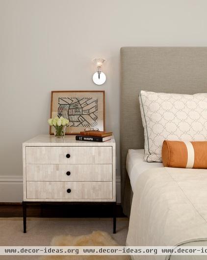 contemporary bedroom by Holly A. Kopman Interior Design