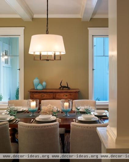 traditional dining room by Barnes Vanze Architects, Inc