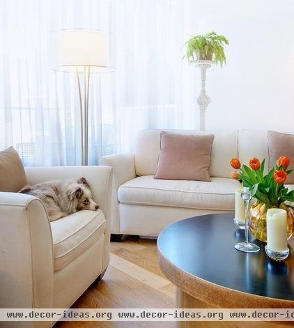 traditional living room by Andrew Snow Photography