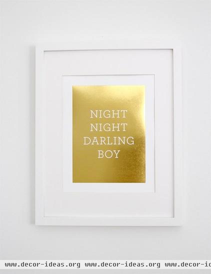 modern nursery decor by laracaseyshop.com