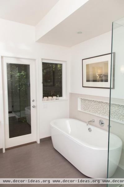 contemporary bathroom by Whitney Lyons