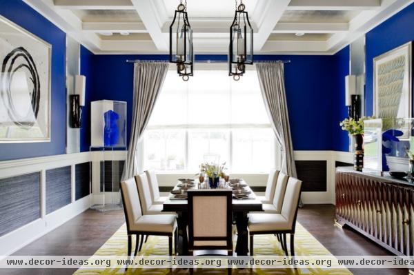 contemporary dining room by Rikki Snyder