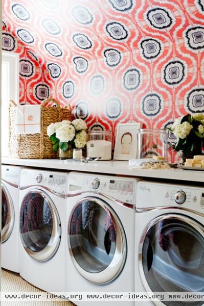 contemporary laundry room by Rikki Snyder