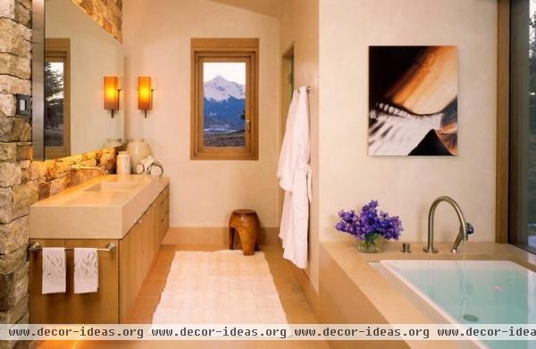 Wilson Mountain Residence - modern - bathroom - other metro