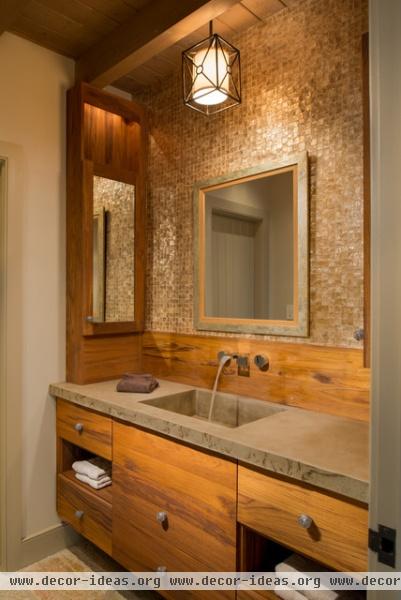 Weatherfield Residence & Pool House - contemporary - bathroom - philadelphia