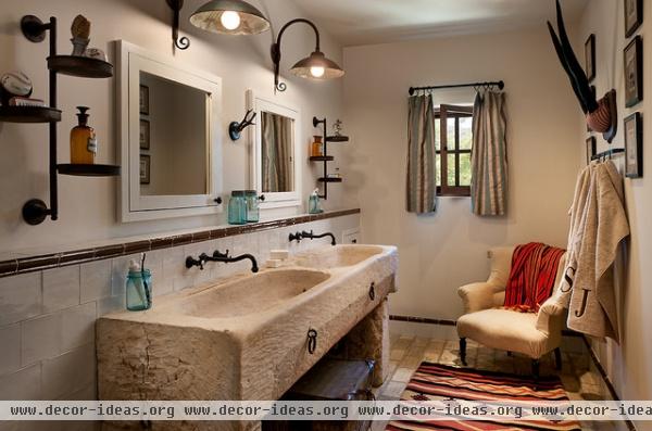 French Country Estate - mediterranean - bathroom - phoenix