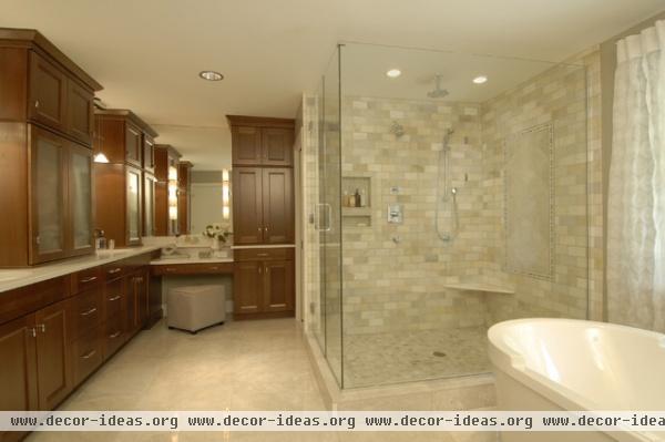 Spa Master Bathroom - contemporary - bathroom - raleigh