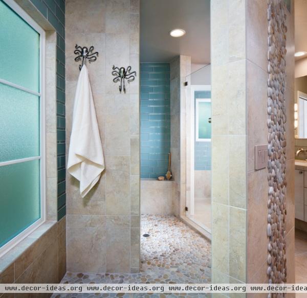 California Master Bath - contemporary - bathroom - sacramento