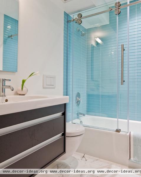 Boston Contemporary - contemporary - bathroom - boston