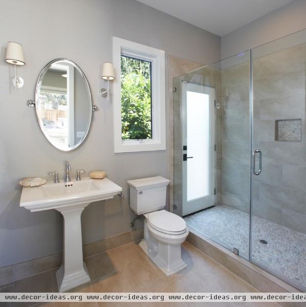 Transitional Single story - traditional - bathroom - san francisco