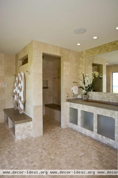 Lake Michigan Retreat - contemporary - bathroom - other metro