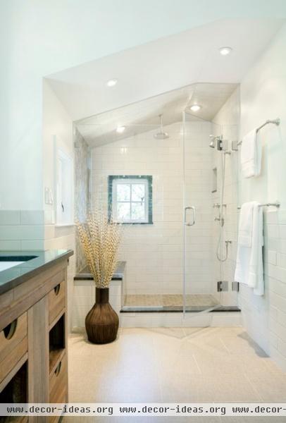 Shornecliffe Residence Bath Shower - contemporary - bathroom - boston