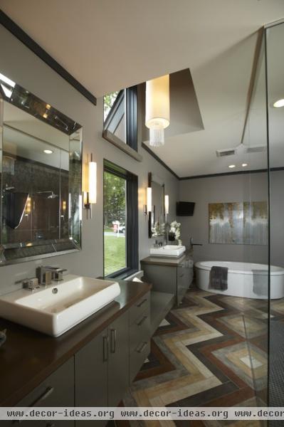 Master Bath - contemporary - bathroom - minneapolis