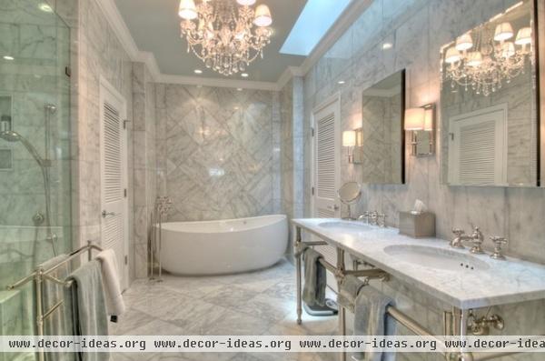 Oyster Bay - traditional - bathroom - other metro