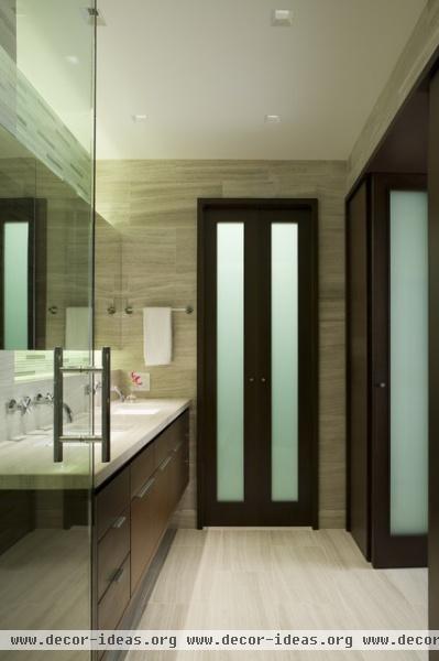 Lake Shore Drive Bathrooms - contemporary - bathroom - chicago