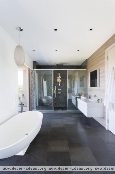 South Miami Townhouse - modern - bathroom - miami