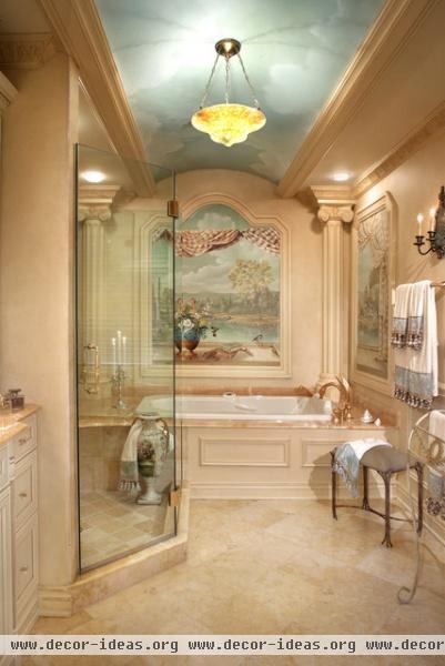 Luxury Master Bathroom Remodel - mediterranean - bathroom - new york