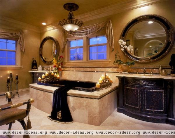 His and Hers - mediterranean - bathroom - orange county