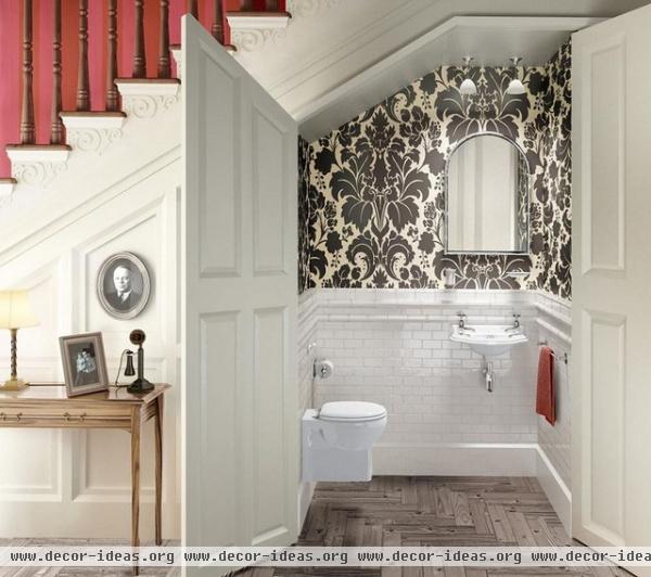 Burlington Cloakroom set - traditional - bathroom - london