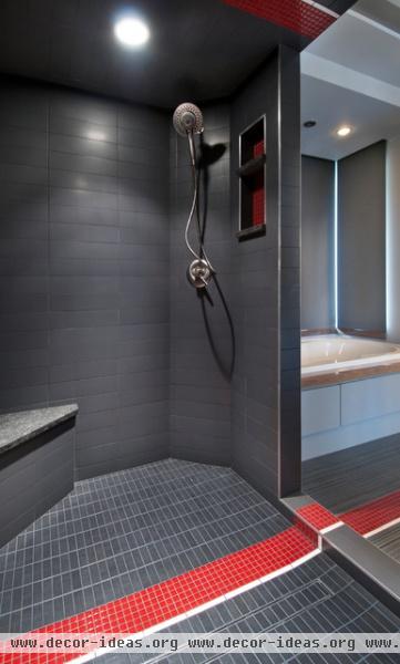 Custom Contemporary Home - contemporary - bathroom - minneapolis