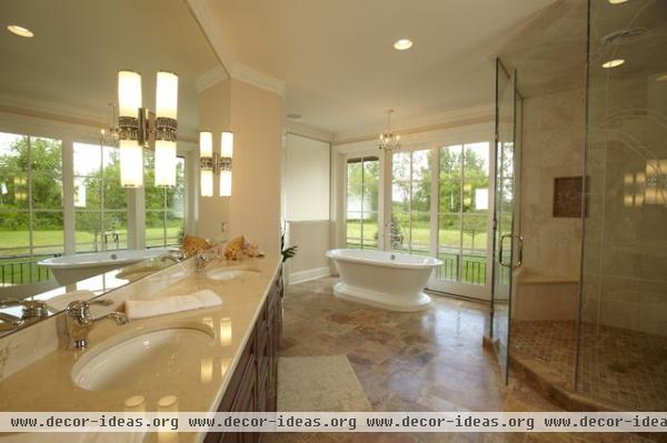 Master Bath - eclectic - bathroom - minneapolis