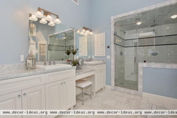 Savvy Interiors - traditional - bathroom - san diego