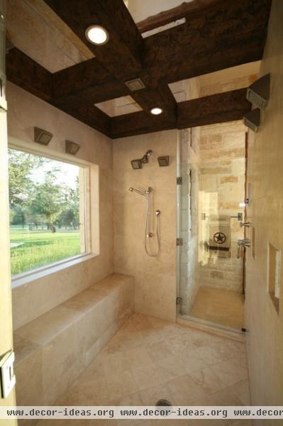 flat rock creek ranch - eclectic - bathroom - dallas