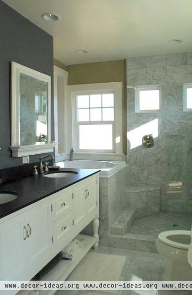 Master bath - traditional - bathroom - other metro