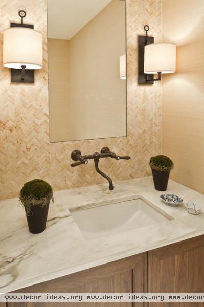 Powder Room - traditional - bathroom - dc metro