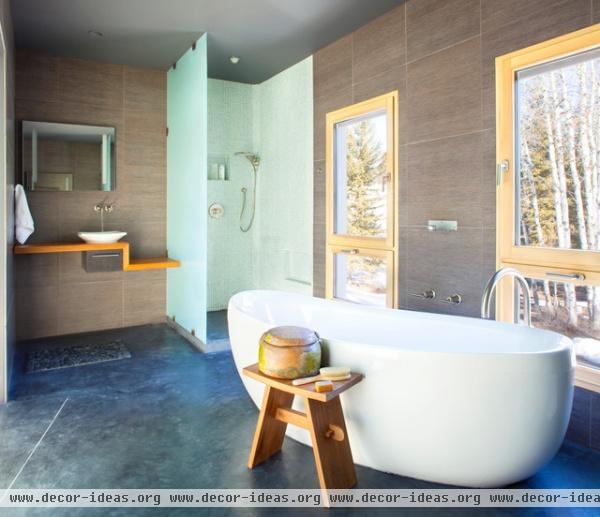 Energy Efficiency Model Home - contemporary - bathroom - other metro