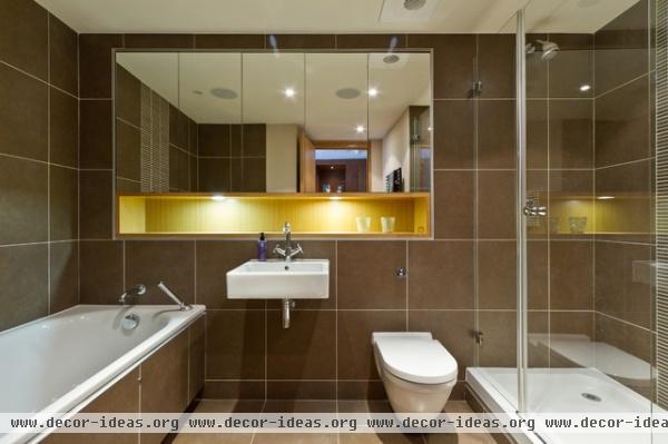 Grosvenor Riverside - contemporary - bathroom - london