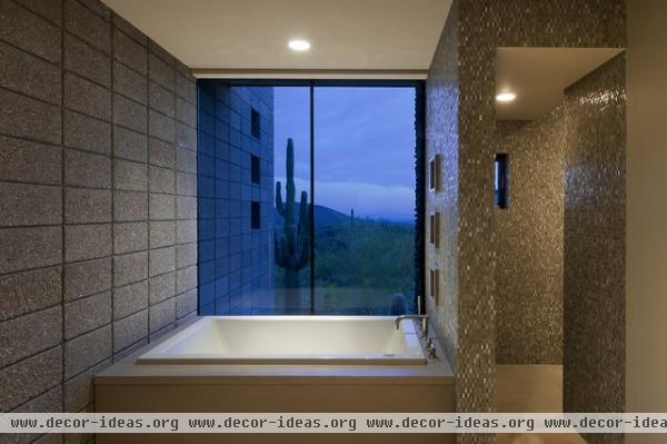 Pass Residence - modern - bathroom - phoenix