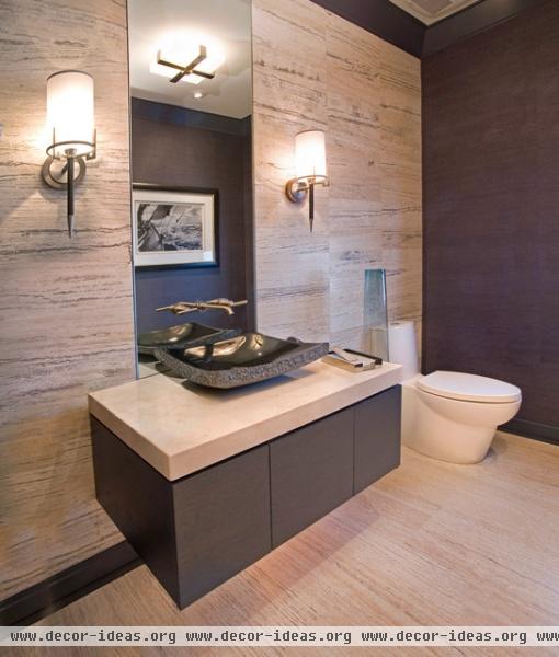 Mountain Modern - contemporary - bathroom - cleveland