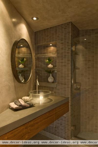 Bath design ideas - contemporary - bathroom - other metro