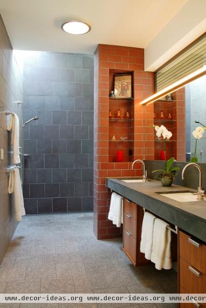 Greenwood Residence - contemporary - bathroom - other metro