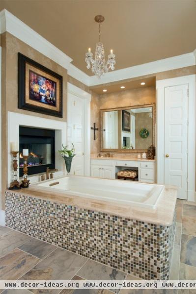 Transitional Master Bathroom Retreat - traditional - bathroom - dallas