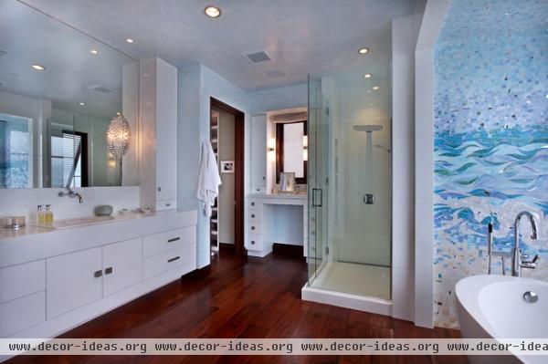 Strand Beach - contemporary - bathroom - orange county