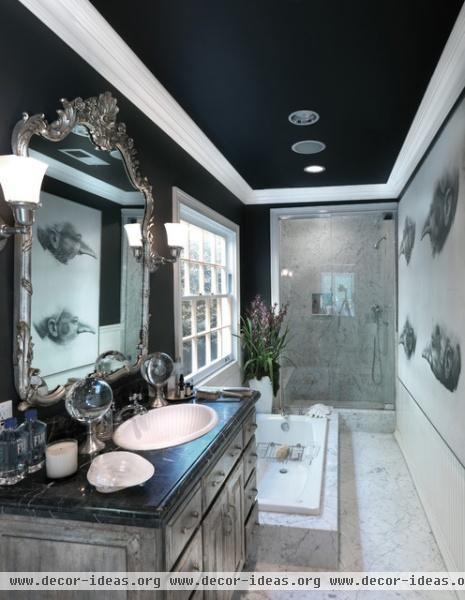 Luxe West Hollywood Residence - traditional - bathroom - los angeles