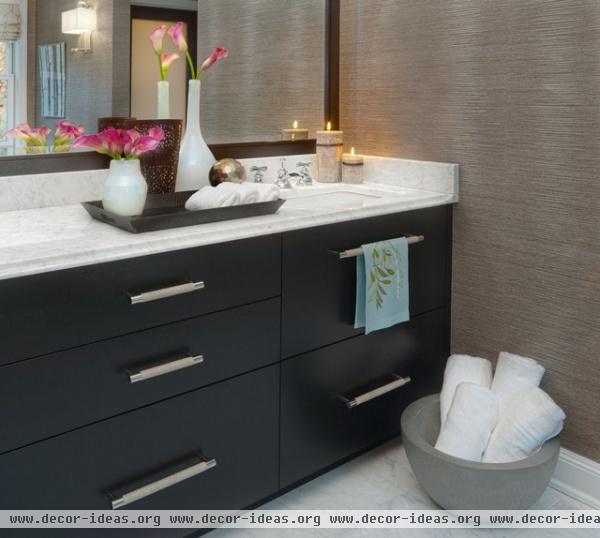 Westchester Master Bath - eclectic - bathroom - new york