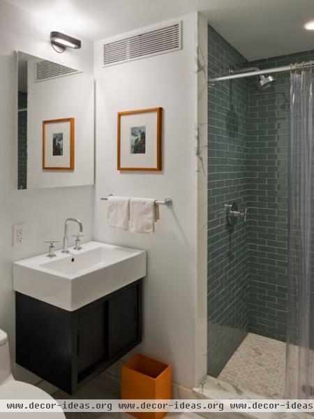 Cobble Hill House by CWB Architects - contemporary - bathroom - new york