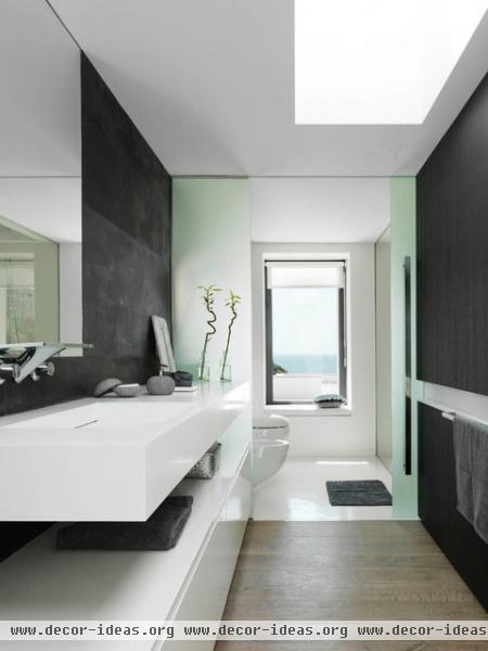 Pure White - contemporary - bathroom - other metro