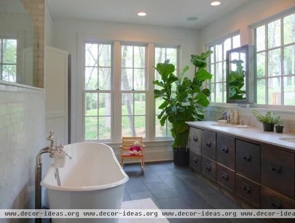 Master bathroom - contemporary - bathroom - nashville